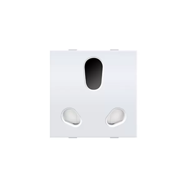 Anchor Ziva 6/16A Twin Socket, 2Module (68205)