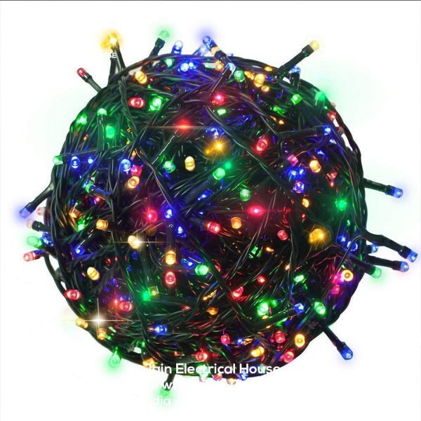 40 Meter Multi Colour LED Laddi String Lights with Remote Function for Diwali