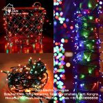 40 Meter Multi Colour LED Laddi String Lights with Remote Function for Diwali