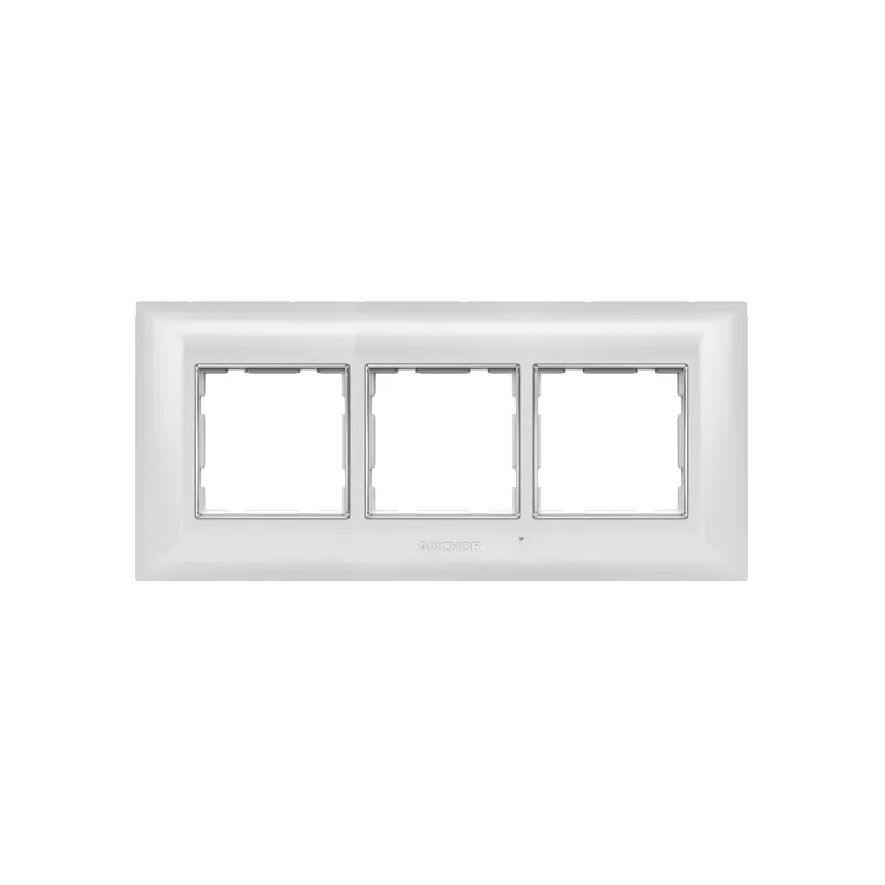 Anchor Ziva 6 Module Plate With Chrome Collar (68906-C)