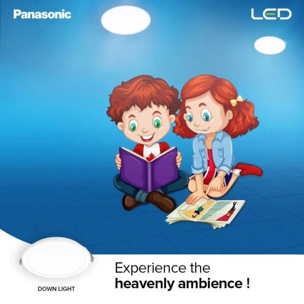 Panasonic 6W PC Panel Light Circular with I.D. – 3000K (PPAM22063)