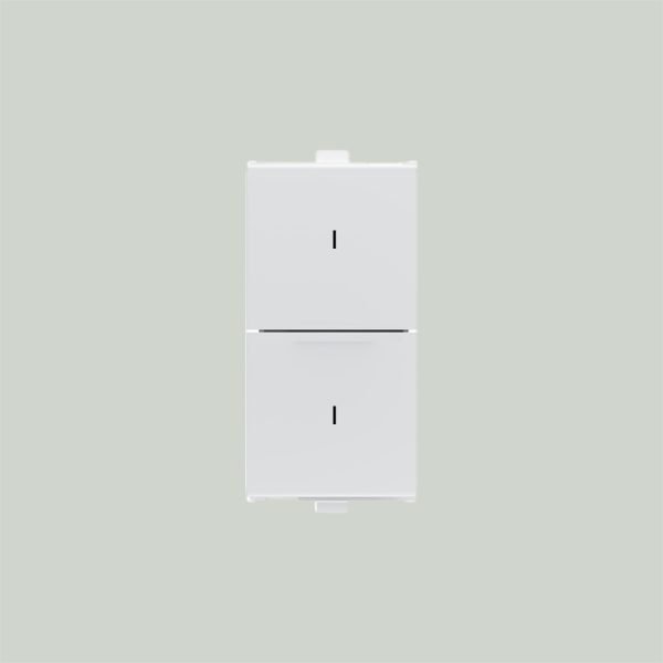 Anchor Penta Modular 6A 2Way Flat Switch, 1M (65142)