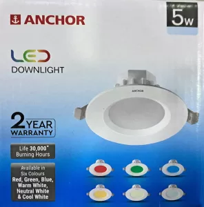 Anchor Concealed Down Light 5W 6500K (ADLM03057)