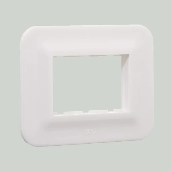 Anchor Roma Urban 3M Cover Plate with Base frame (WH) - 66803WH