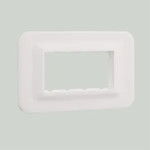 Anchor Roma Urban 4M Cover Plate with Base frame (WH) - 66804WH