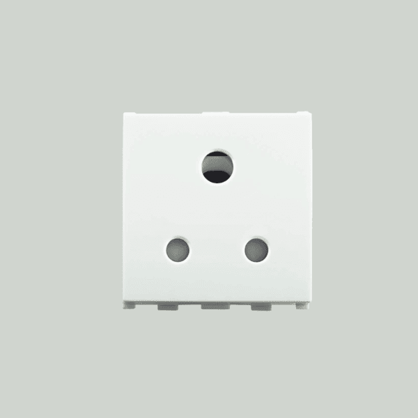 Anchor Roma Urban 6A 3Pin Round Socket, ISI, 2M (66402)