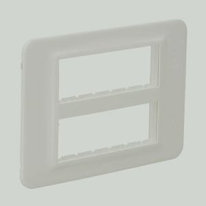 Anchor Roma Urban 12M Cover Plate with Base frame (WH) - 66812WH