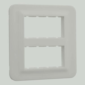 Anchor Roma Urban 8M Cover Plate Square with Base frame (WH) - 66888WH