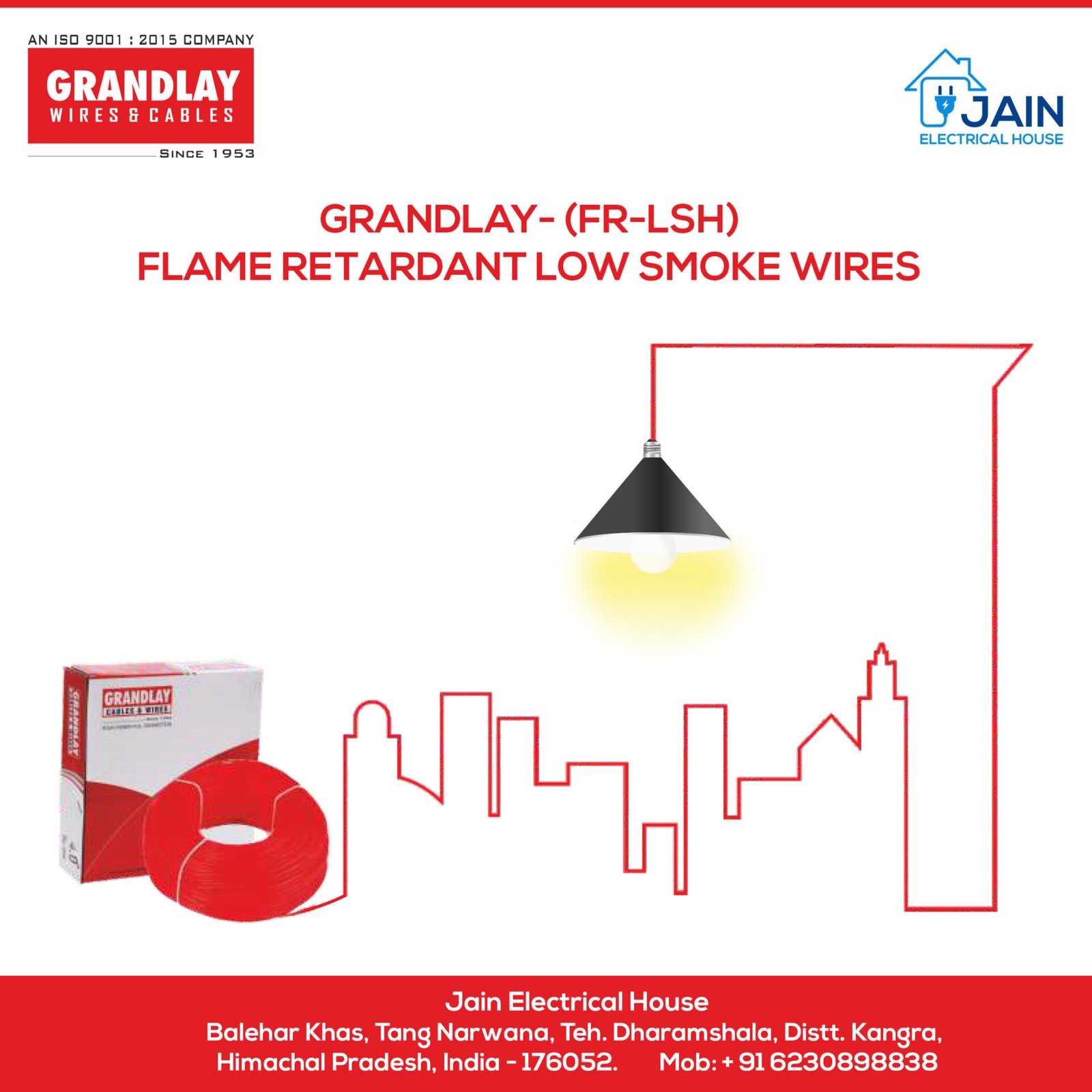 GRANDLAY FR-LSH Wire 0.75mm (180 mtr)