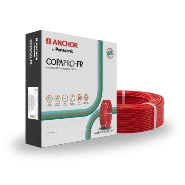 Buy Anchor by Panasonic 1.5 mm COPAPro FR Wire, 180 Meter (RED)