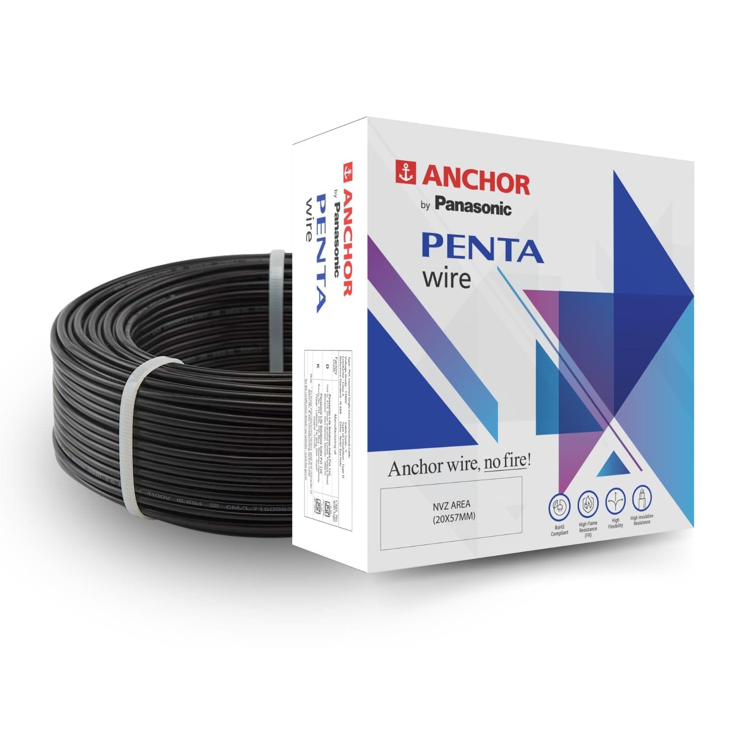 Anchor Penta Wire 0.75mm Green 90 Meter Anchor Penta Wire 0.75mm Green 90 Meter